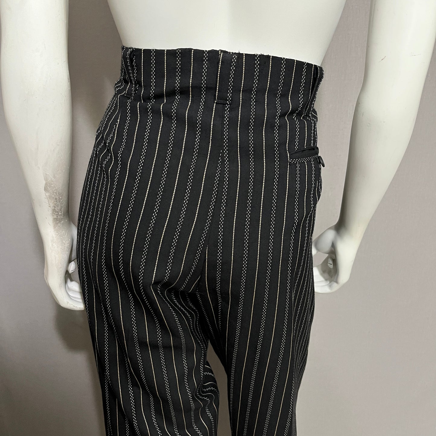 Culture Shock Striped Pleated Dress Pants Sz-6/8
