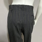Culture Shock Striped Pleated Dress Pants Sz-6/8