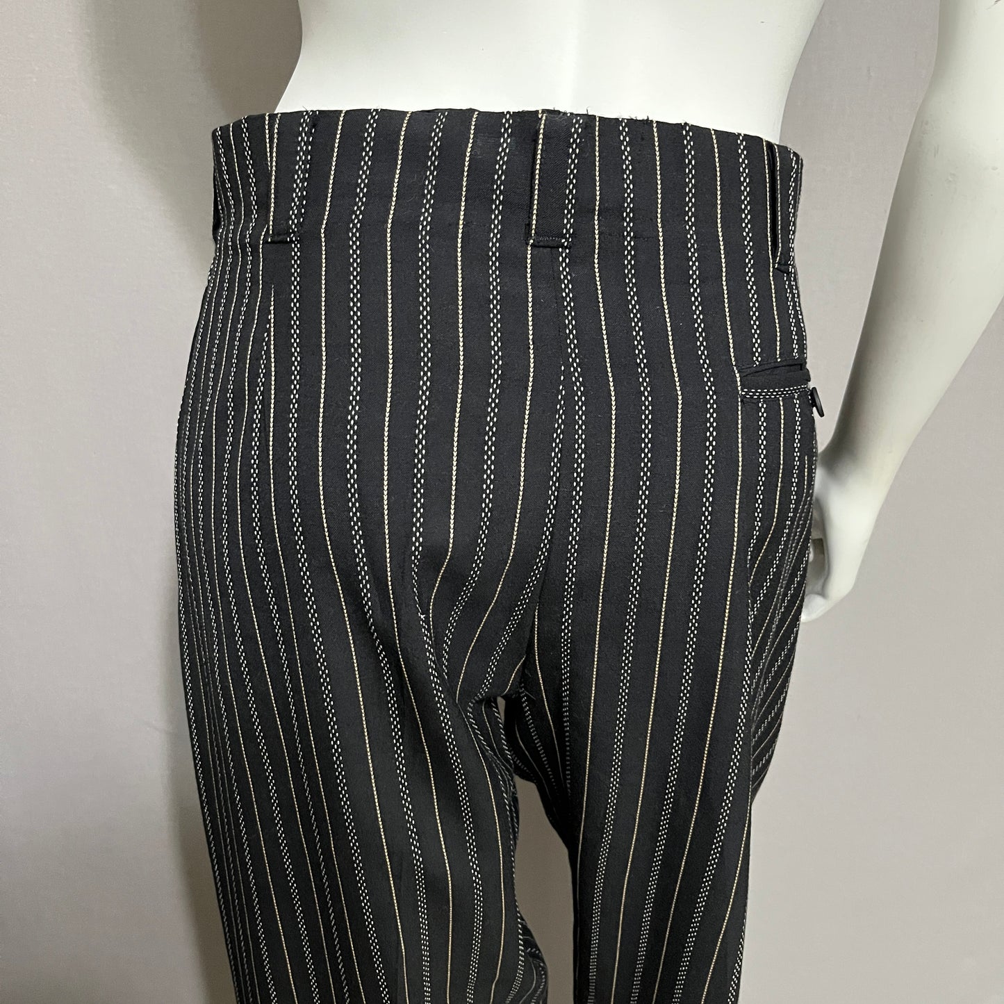 Culture Shock Striped Pleated Dress Pants Sz-6/8
