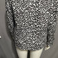 Chico's Monochrome Animal Print Top Sz-XL