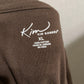Kim Rogers Chocolate Brown 100% Cotton Tee Sz-XL