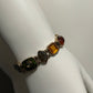 Fall Themed Autumn Multi-Stone Jeweled Bracelet