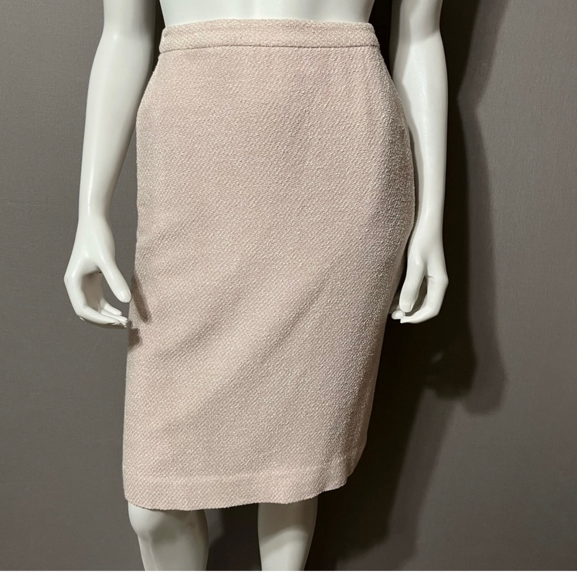 Vintage Rena Rowan Blush Pink Textured 2 Pc Set Sz-8