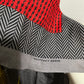 Geoffrey Beene Gray and Yellow Unisex Herringbone Wool Scarf