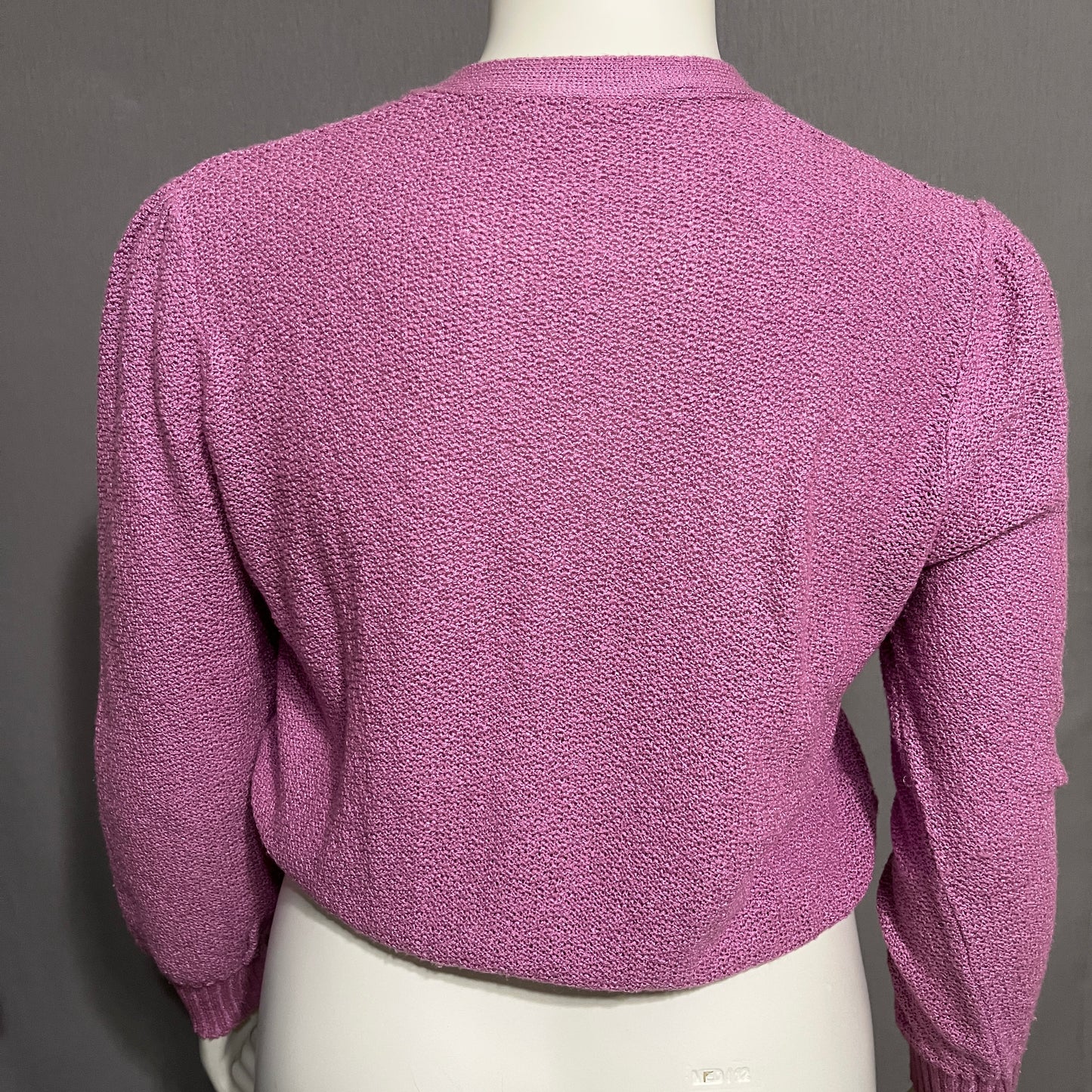 Vintage America Women's V-Neck Sweater in Pink