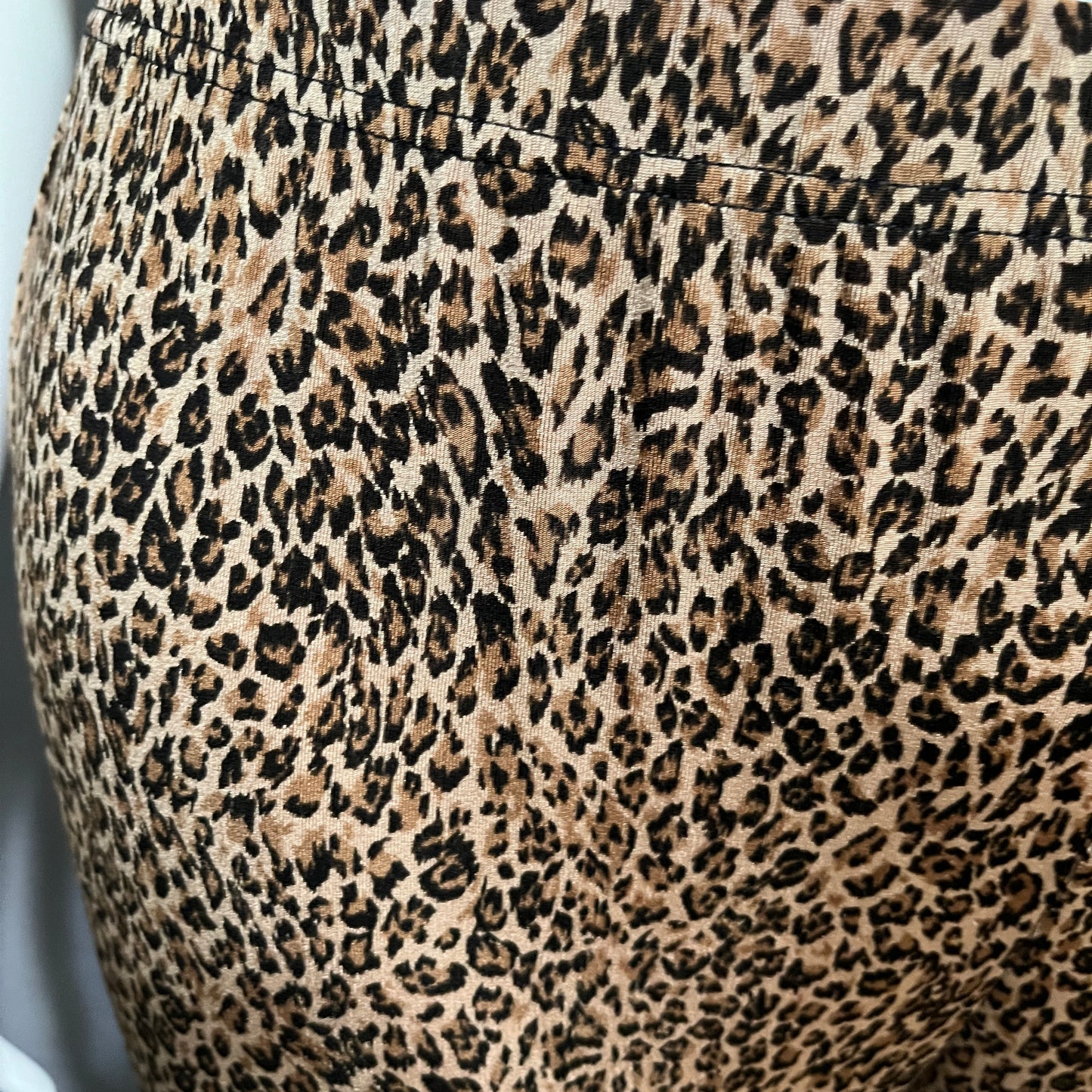 Liz Claiborne Animal Print Straight Leg Pants