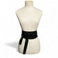 Black Wrap Textured Belt