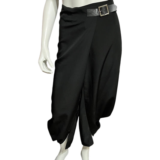 Black Harem Drop Waist Pants Sz-10