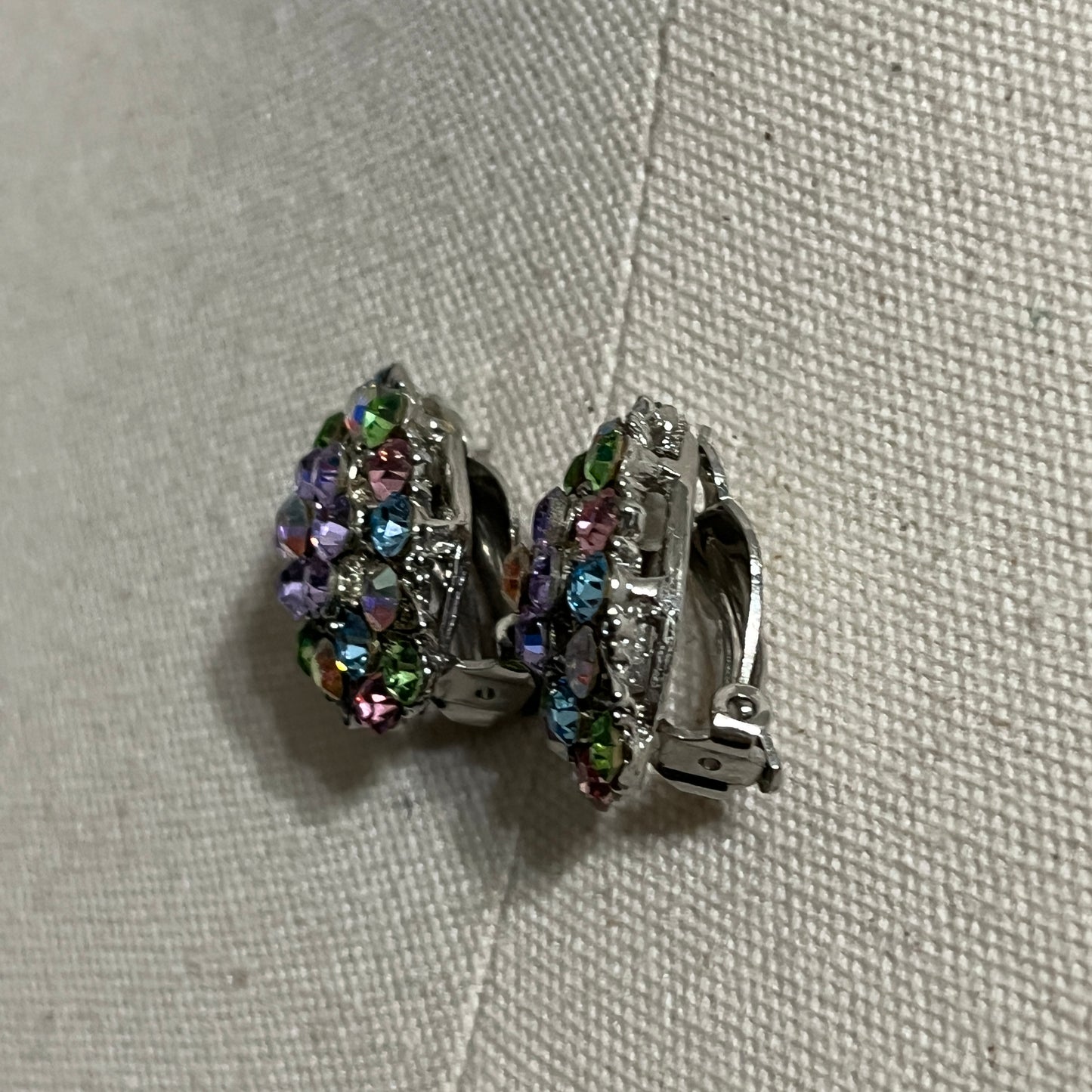 Elegant Multicolor Crystal Earrings