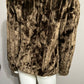 Esprit Chocolate Brown Faux Fur Jacket Sz-Small