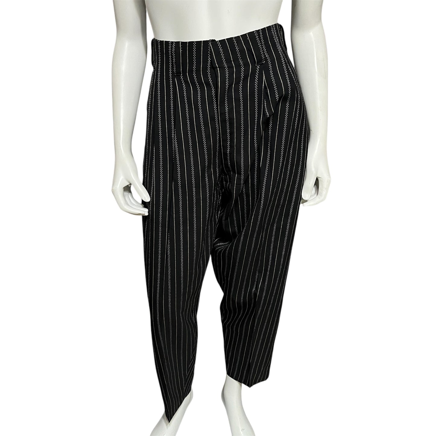 Culture Shock Striped Pleated Dress Pants Sz-6/8