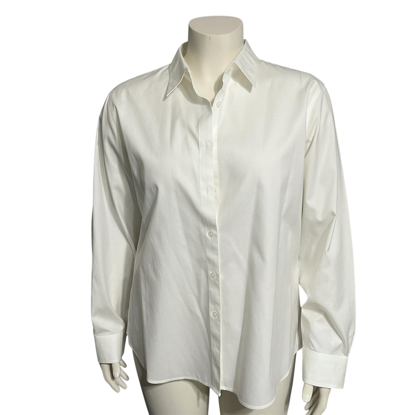 Jones New York Signature Cream Non-Iron Shirt XL