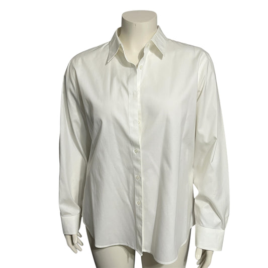 Jones New York Signature Cream Non-Iron Shirt XL