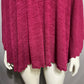 Elegant Women's Pink Poncho Wrap One Size