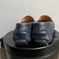 Flag Ltd Morgan Penny Loafer Navy Blue Suede  Driver/Moccasin Women sz 7.5