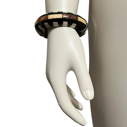 African Animal Print Bangle