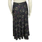 Jones New York Black and Gold A-Line Skirt