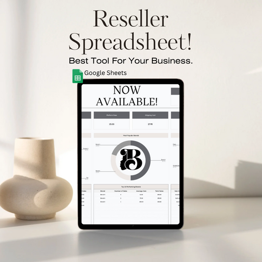 Reseller Business 5 YEAR (2024-2028) Tracker Spreadsheet