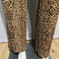 Liz Claiborne Animal Print Straight Leg Pants