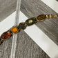 Fall Themed Autumn Multi-Stone Jeweled Bracelet