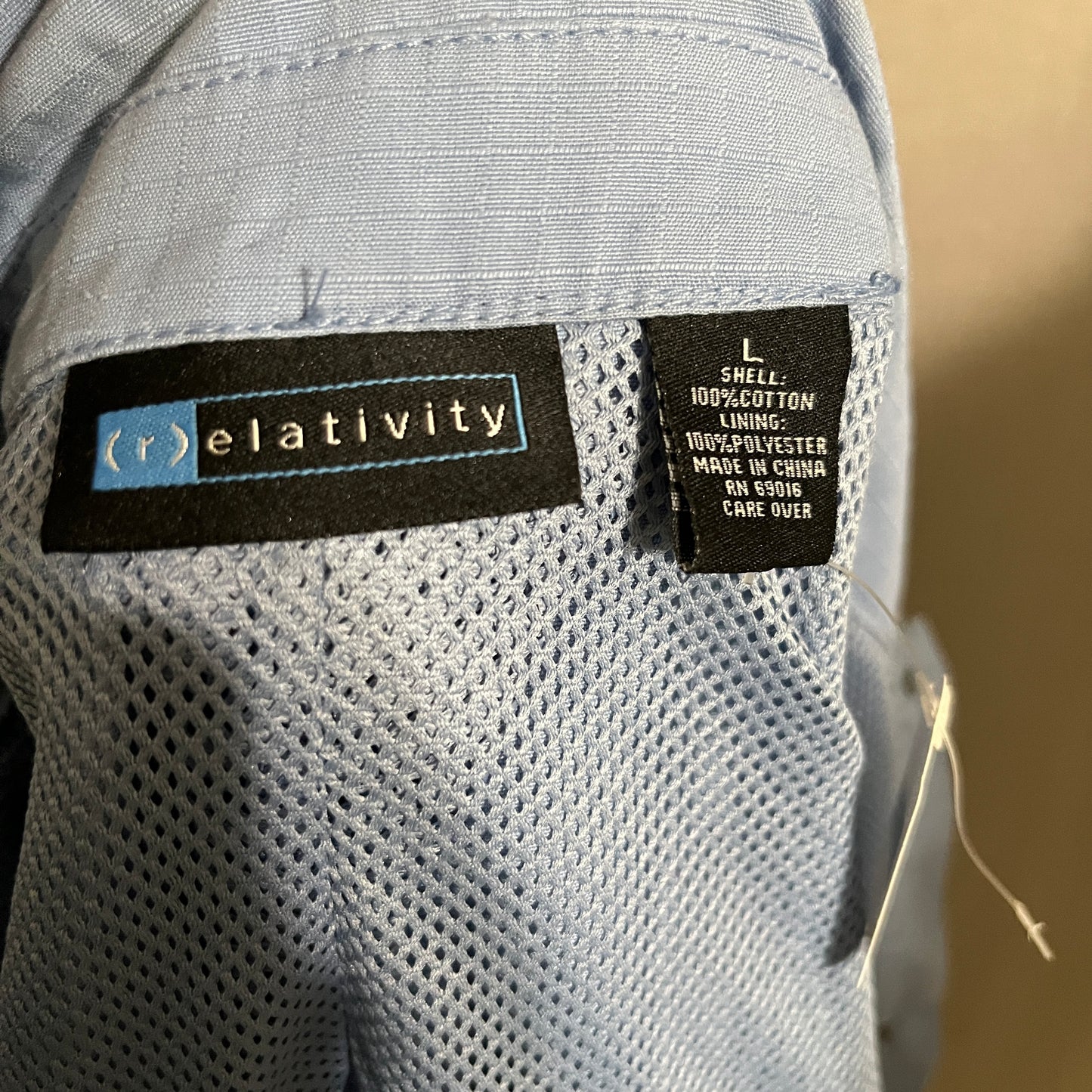 Relativity Light Blue Utility Jacket