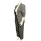 Escada 2 Pc Pants Double Breasted Pleated Neutral Set Sz-40/42 Large