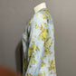 Floral Button Down Shirt in Blue and Green