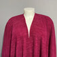 Elegant Women's Pink Poncho Wrap One Size
