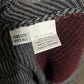 Planet Striped Gray Striped Pima Cotton Boatneck Sweater One Size