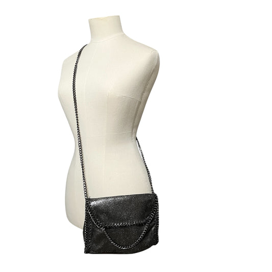 Gunmetal Sparkly One Shoulder Bag