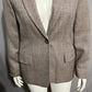 Jones New York Taupe Herringbone Blazer