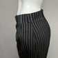 Culture Shock Striped Pleated Dress Pants Sz-6/8