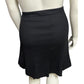 Prize Black Wool Career Fit n Flare Skirt Sz-16