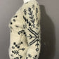 Finn & Clover Fuzzy Snowflake Sweater Sz-Small