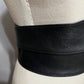 Black Wrap Textured Belt