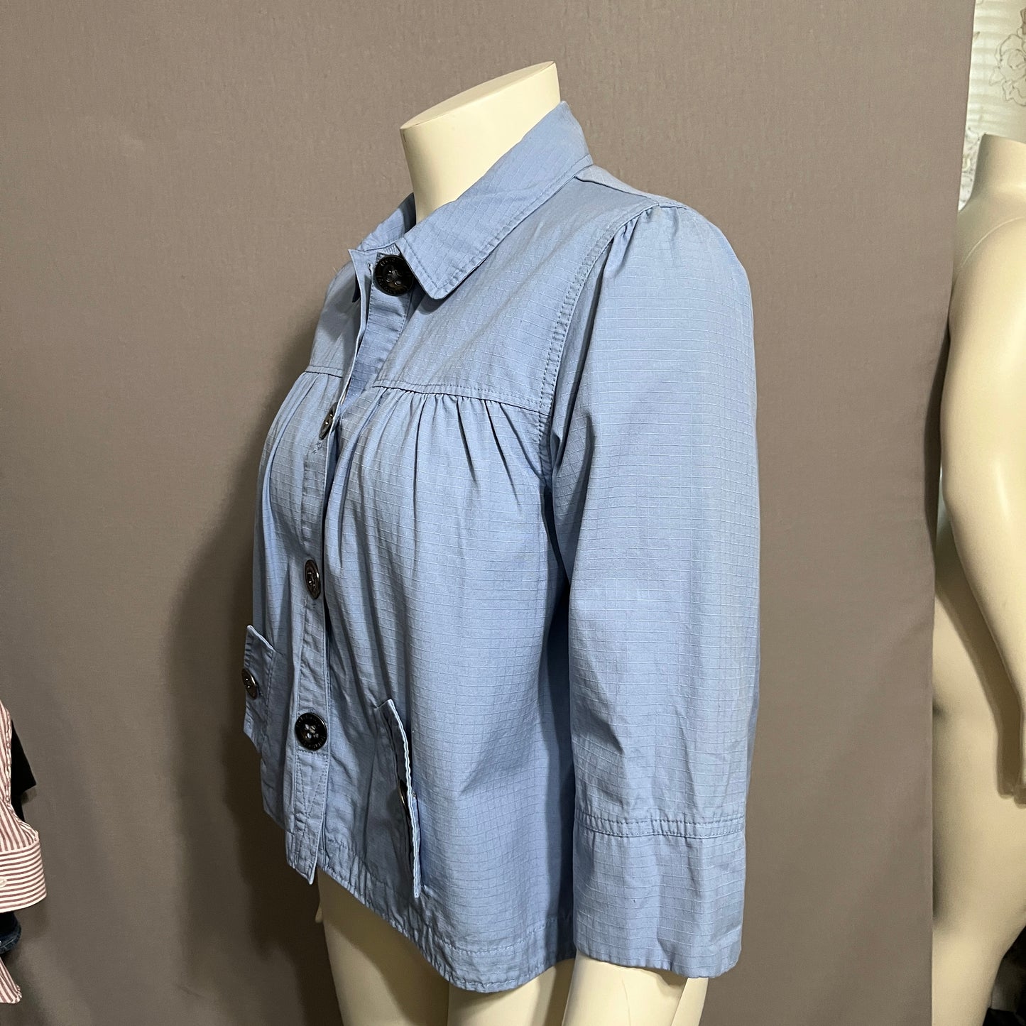 Relativity Light Blue Utility Jacket
