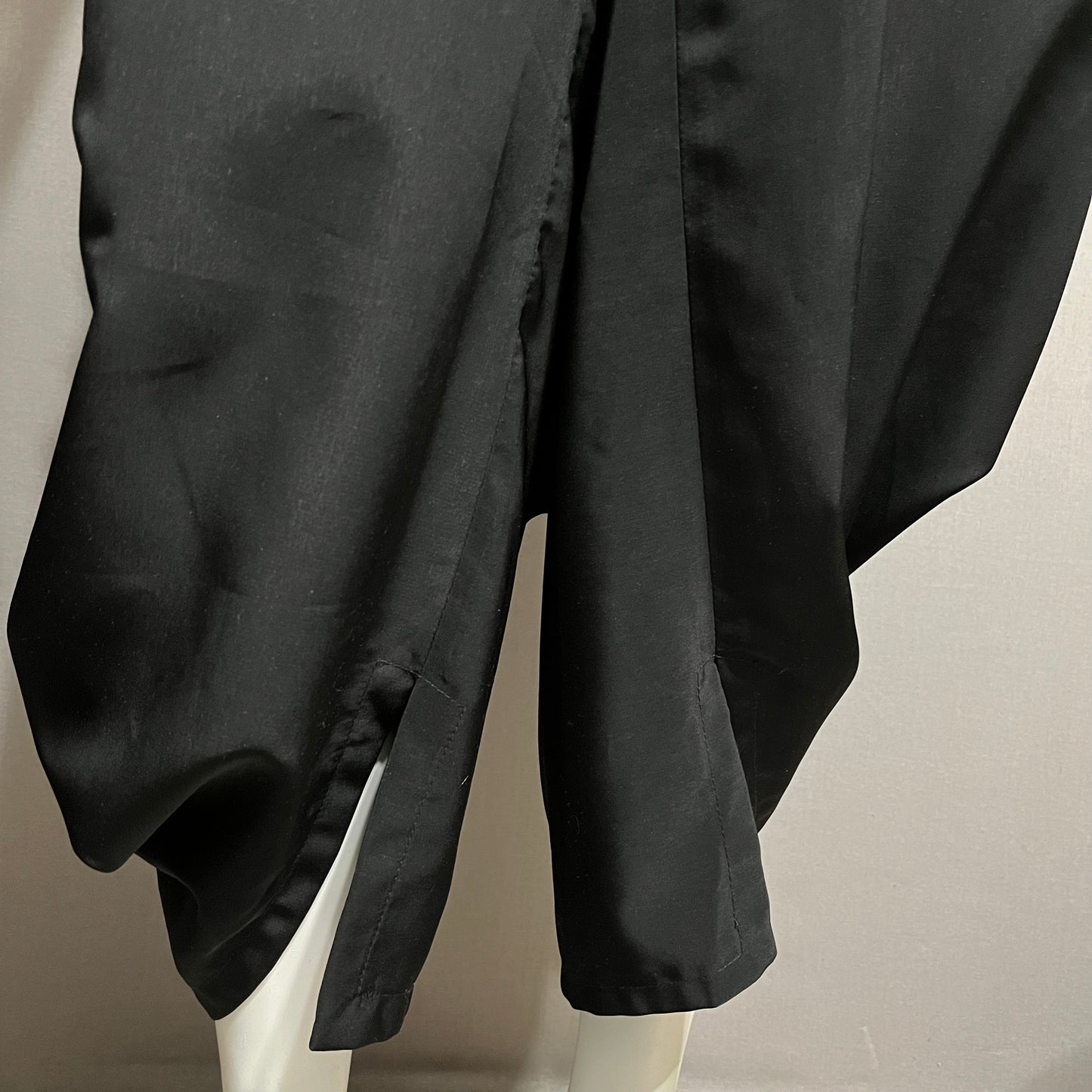 Black Harem Drop Waist Pants Sz-10