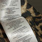 Michael Kors Cheetah Print Satin Blouse Sz- Medium Petite