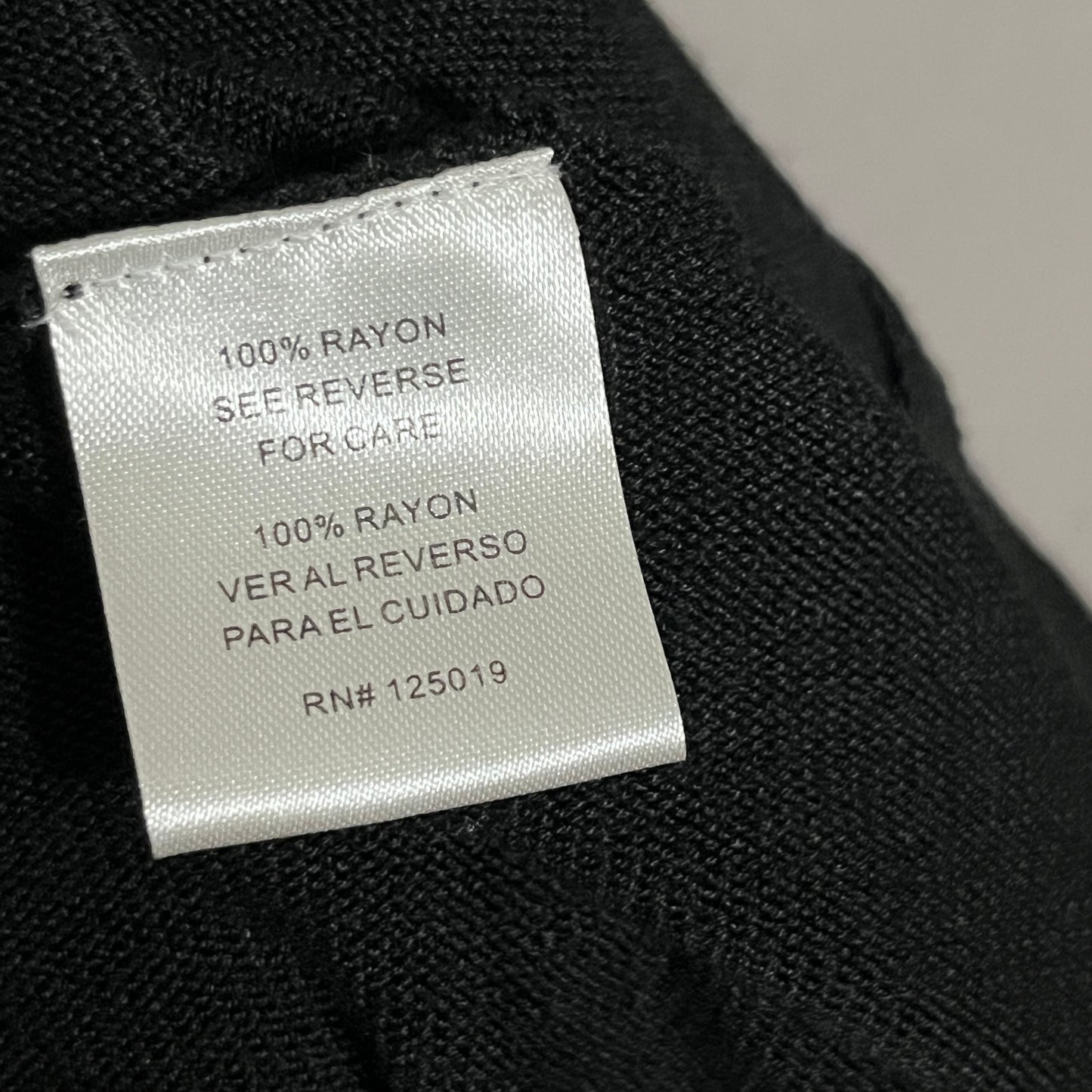 Joseph A Black Open 3 Tiered Cardigan Sz-XL