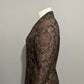 Collections For Le Suit Brown Paisley 3 Button Blazer Sz-12