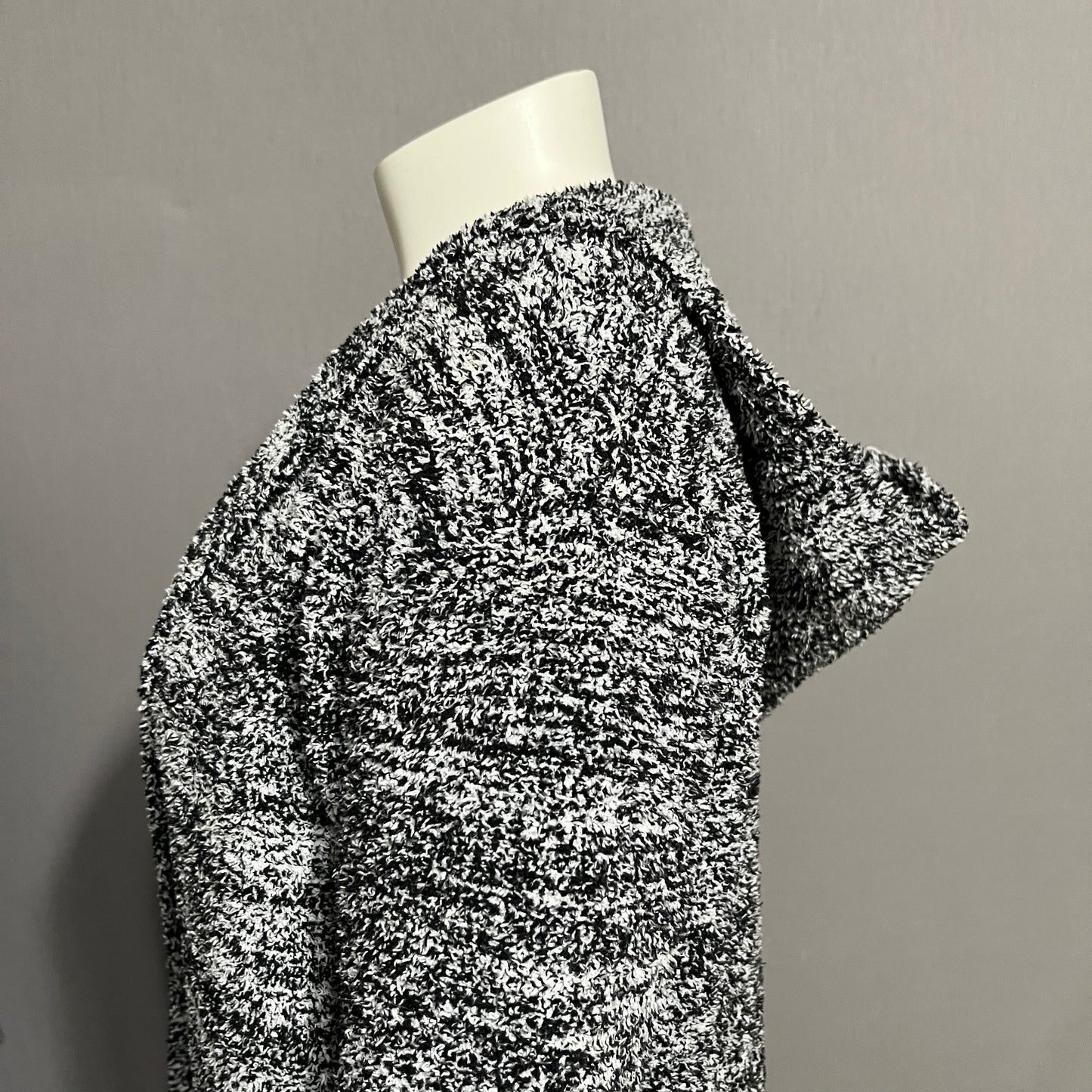 Barefoot Dreams Black and White CozyChic Cardigan
