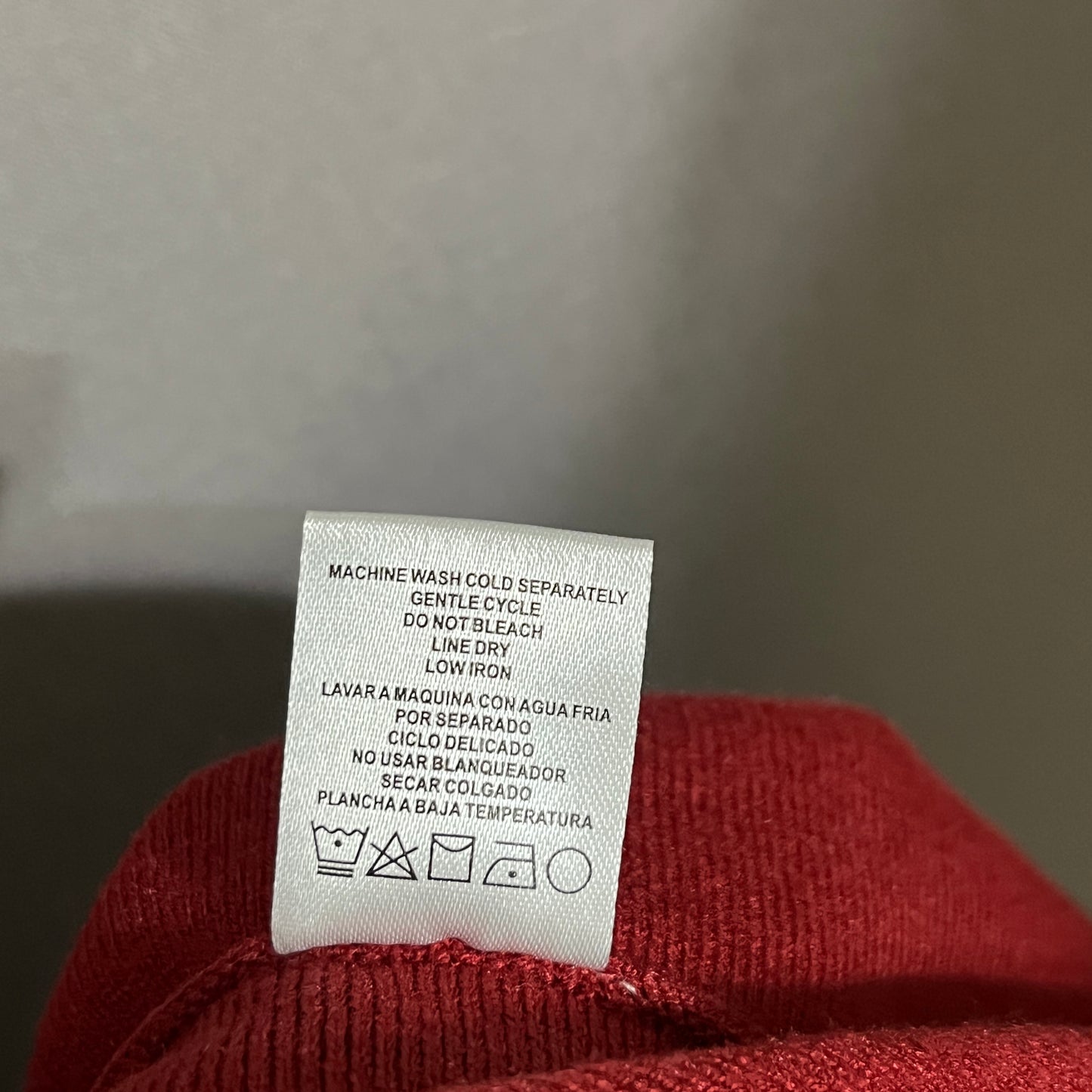 Ten-Oh-8 Rust Red Button Back Sweater Sz-XL