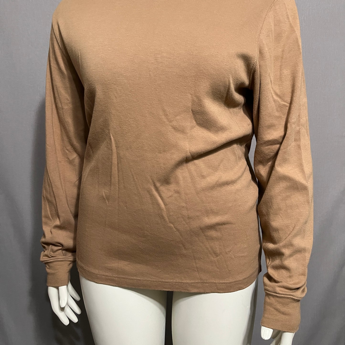 Croft & Barrow Turtleneck Tan Pullover Sz- XL