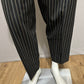 Culture Shock Striped Pleated Dress Pants Sz-6/8