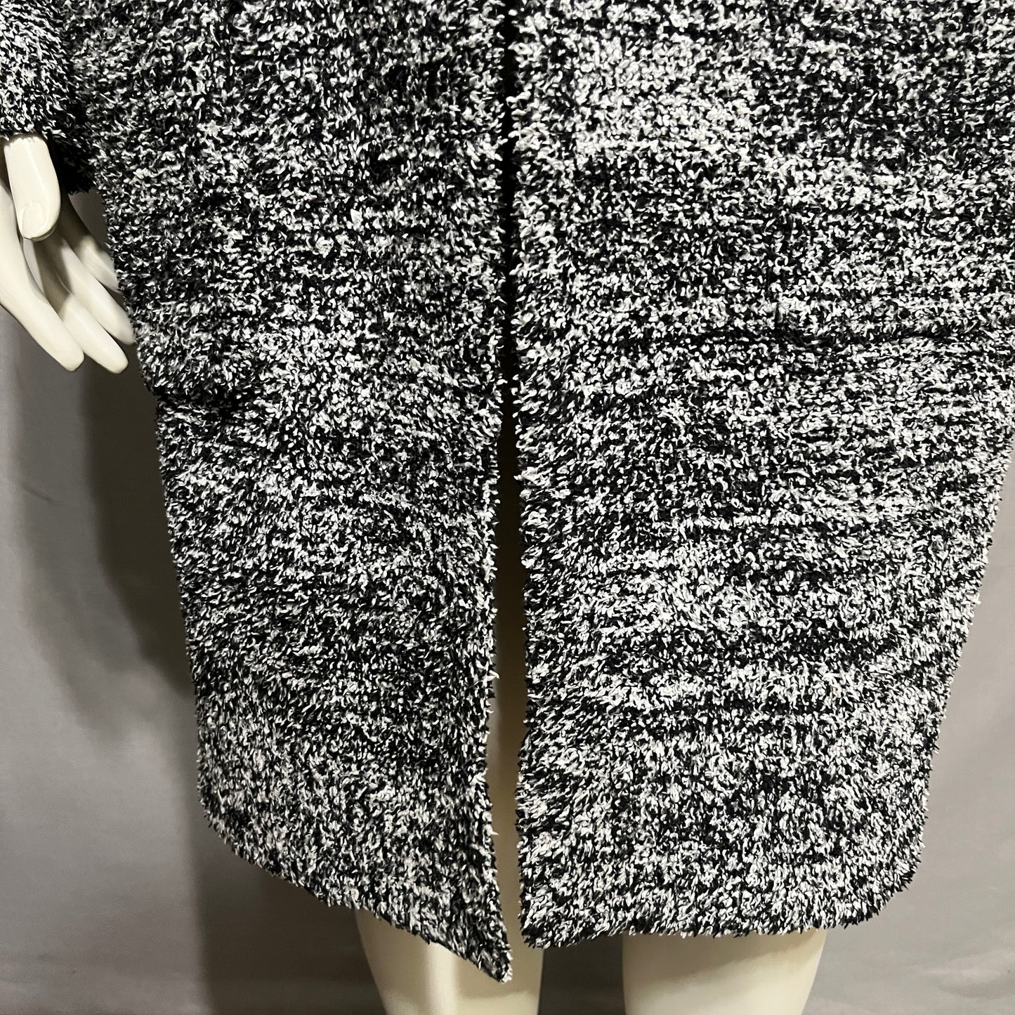 Barefoot Dreams Black and White CozyChic Cardigan