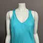 Eileen Fisher Blue Linen Flare Dress Sz-Medium