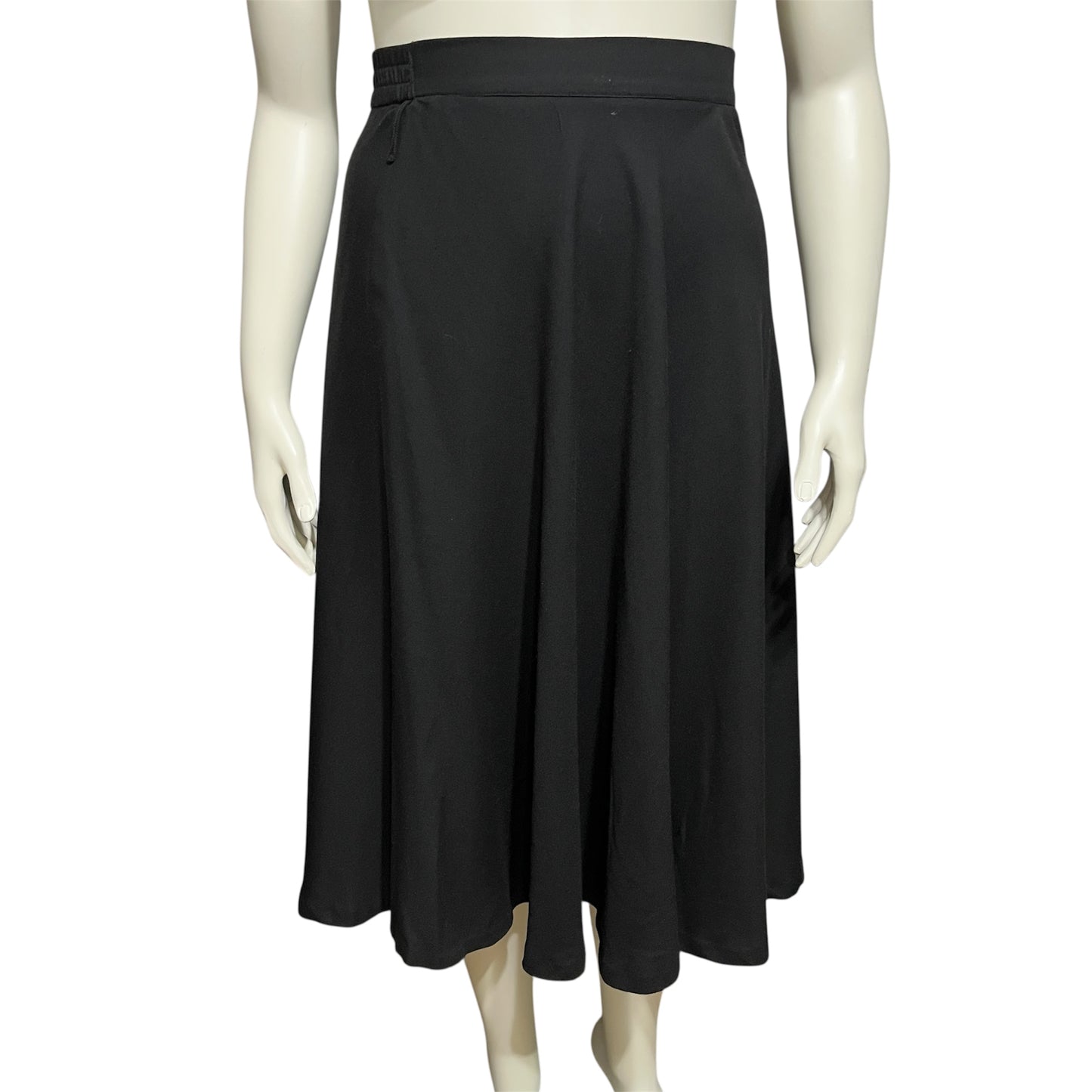 Russ Classic Black A-Line Skirt