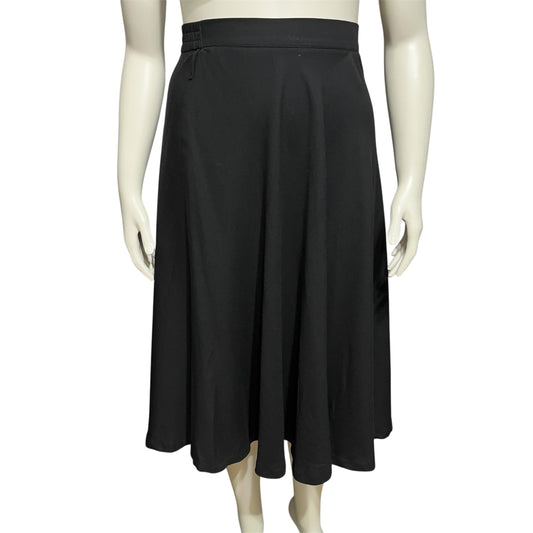 Russ Classic Black A-Line Skirt