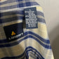 Lizsport Blue and Cream Plaid Shirt Sz-Large