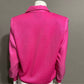 Vintage Matches Pink Button Front Sweater Sz-10